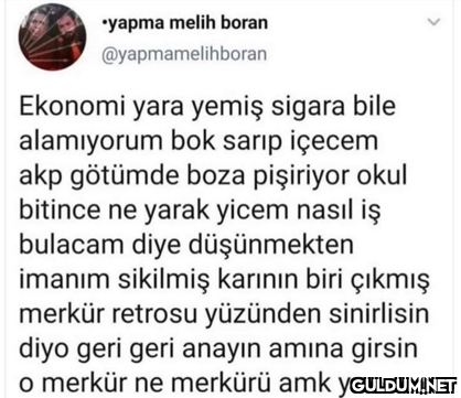 *yapma melih boran...