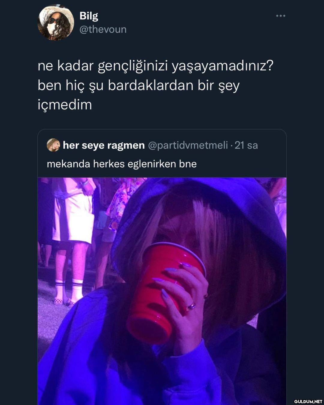 portakal suyu içtim...