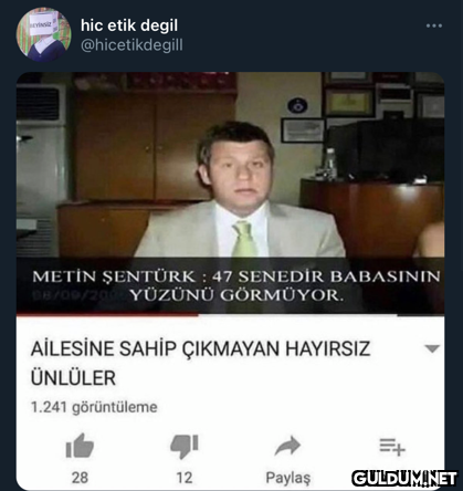hic etik degil...