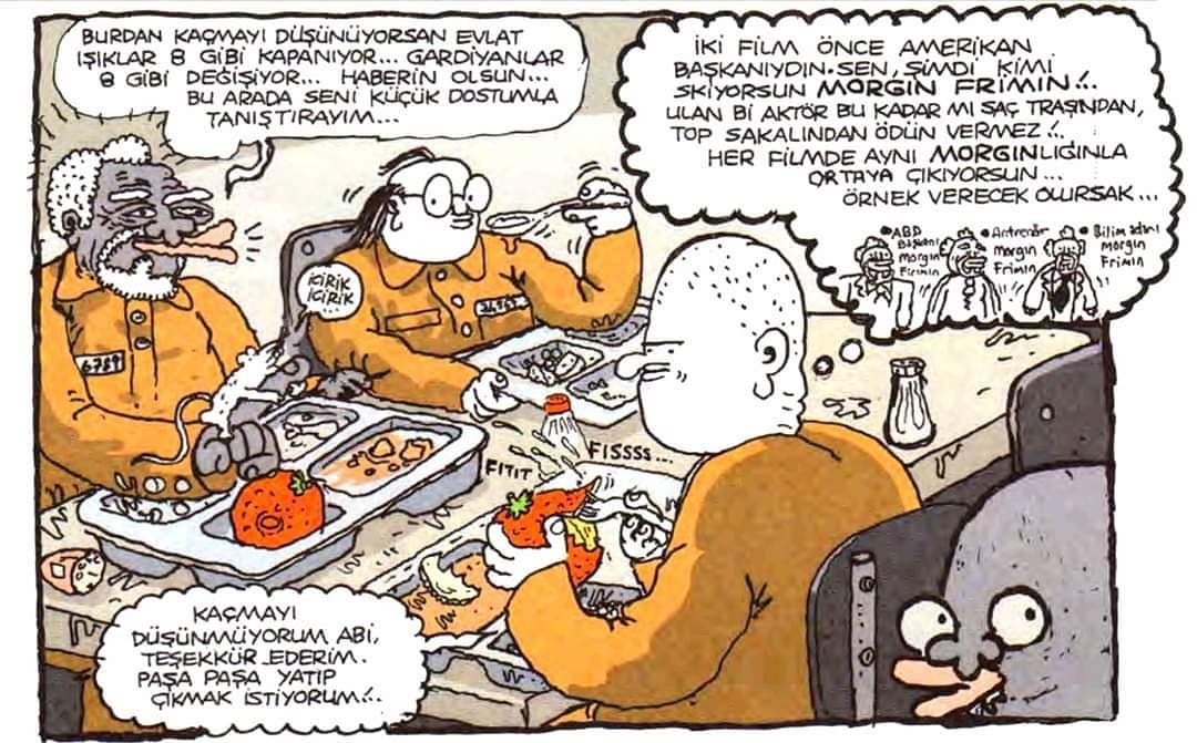 Morgın Frimın'ı Morgan...