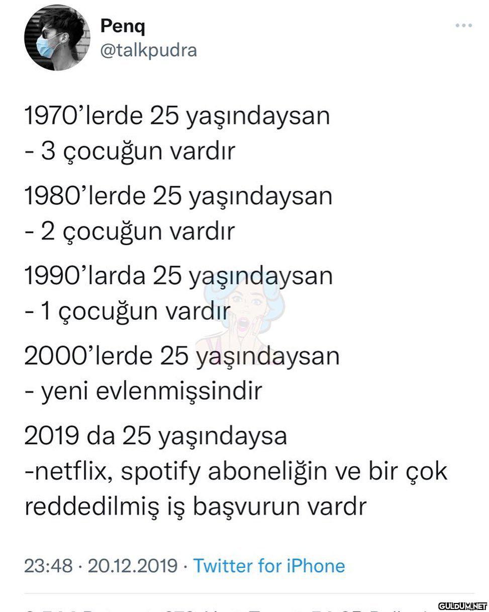 Penq @talkpudra 1970'lerde...