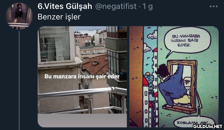 6.Vites Gülşah @negatifist...