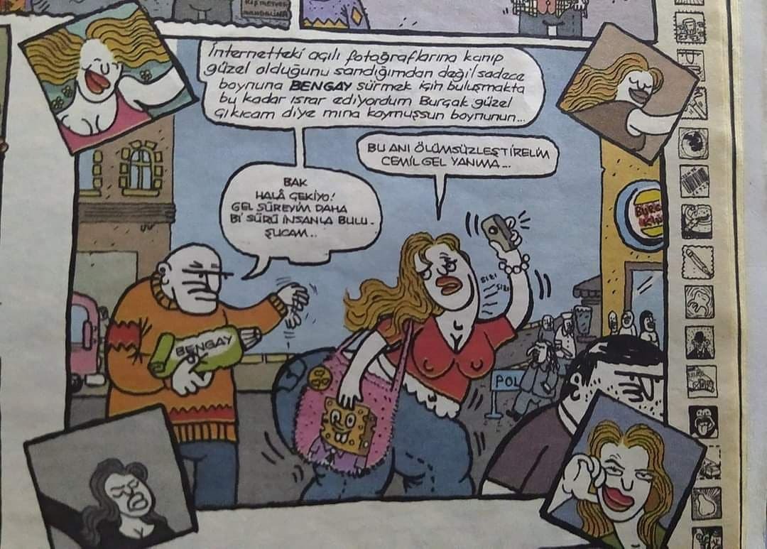 Açılı foto çekenleri Orhan...