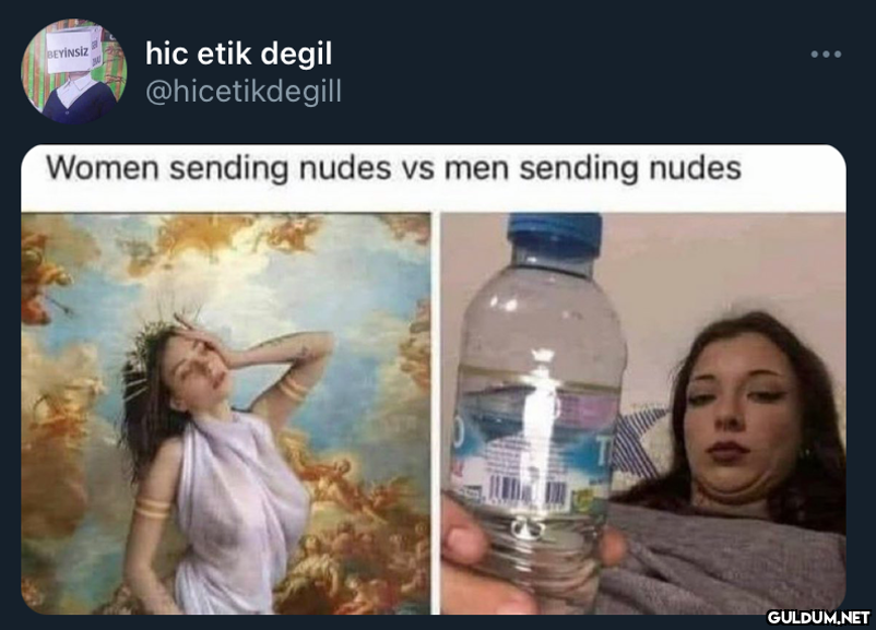 hic etik degil...