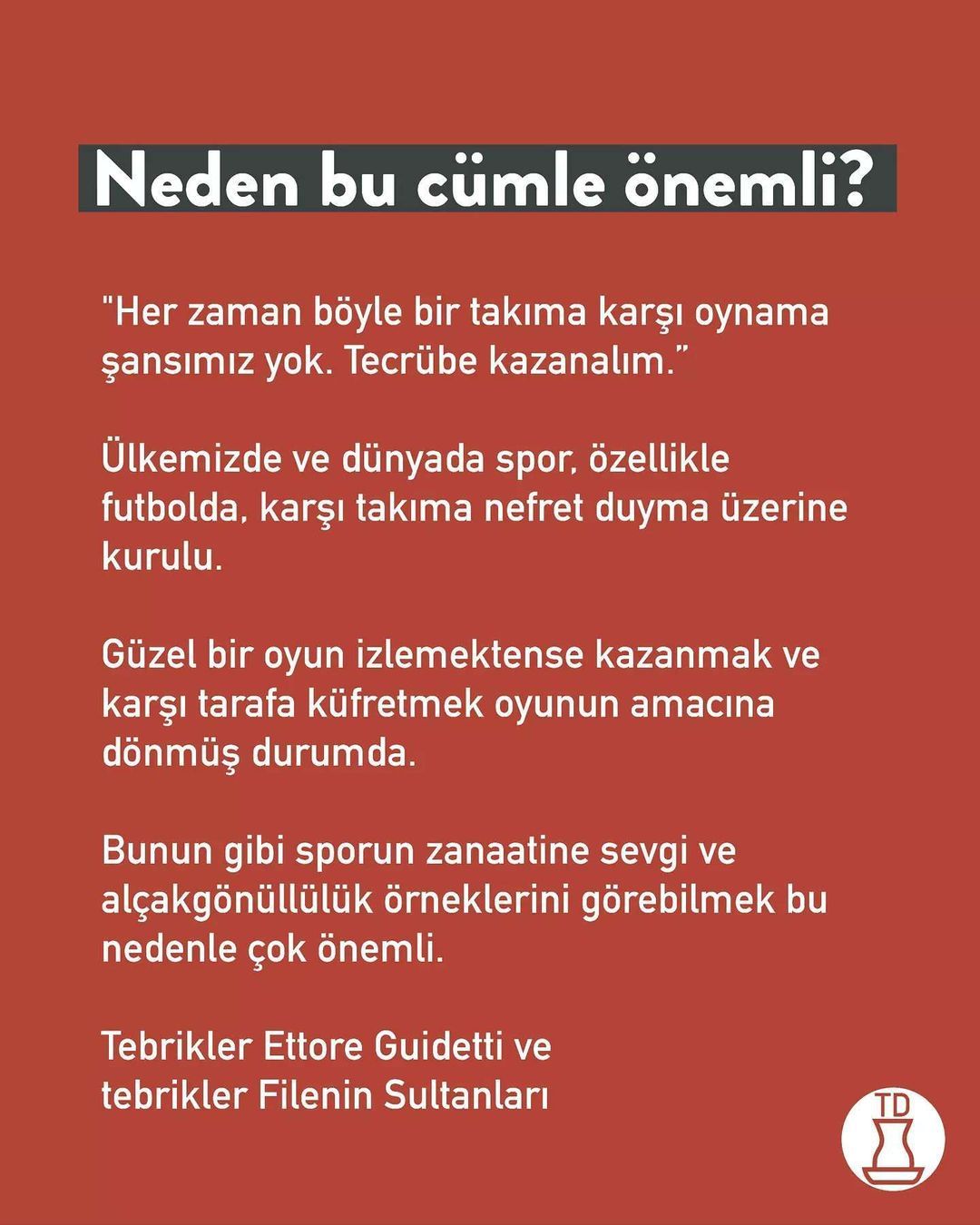 Sporda alçakgönüllüğü ve...