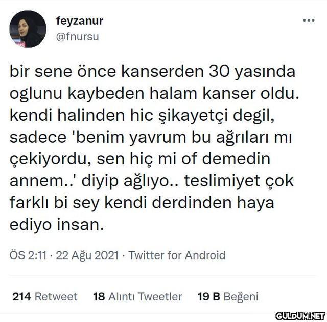 feyzanur ... @fnursu bir...