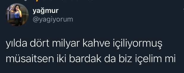 yağmur @yagiyorum yılda...