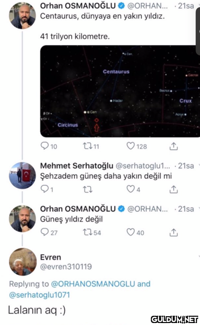 Orhan OSMANOĞLU O @ORHAN....