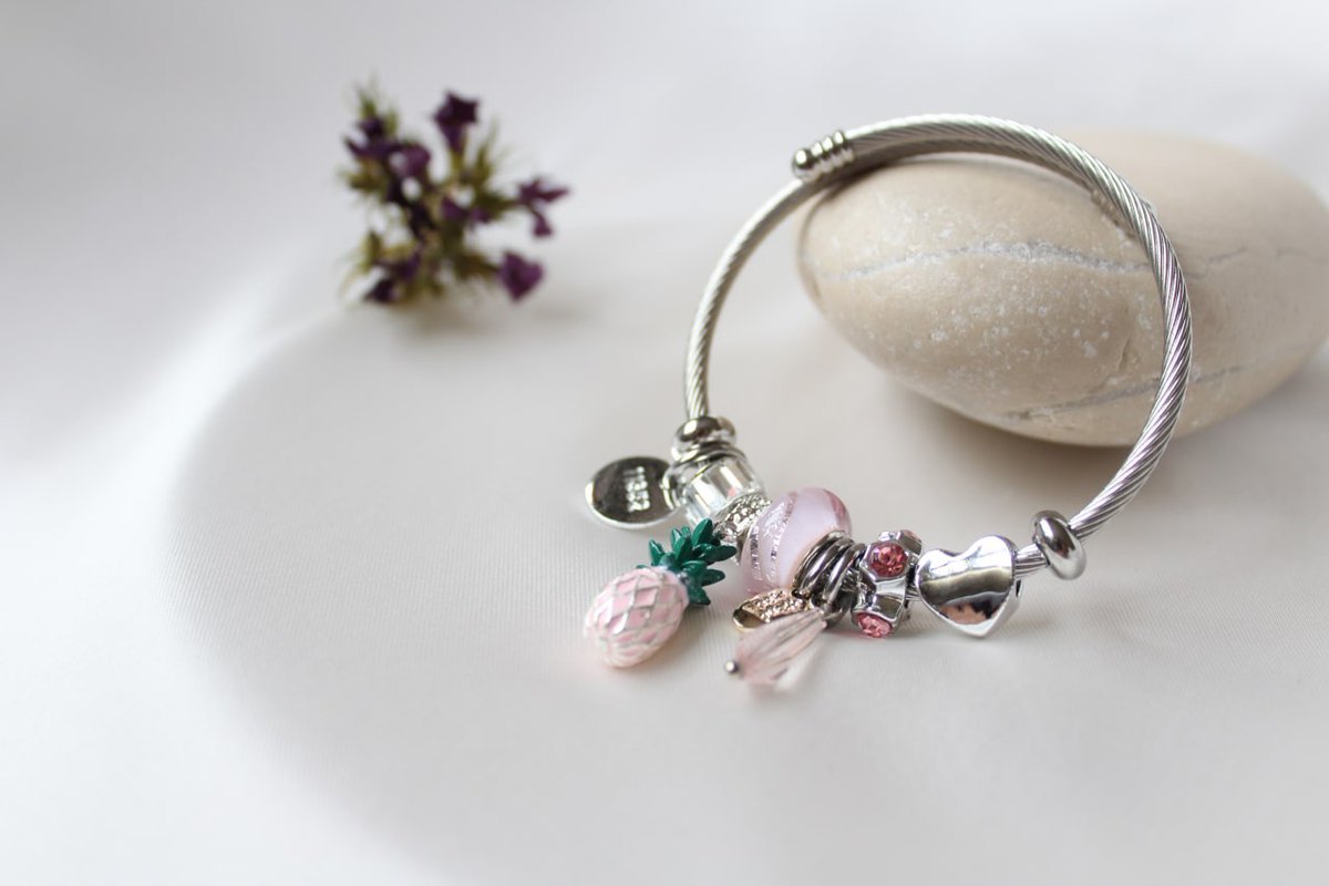 Pink Pineapple Charm...