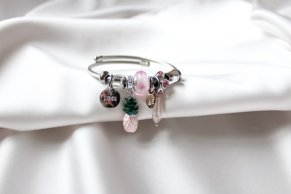 Pink Pineapple Charm...