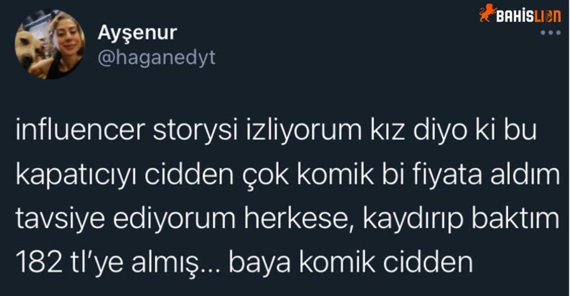 BAHİSLIEN Ayşenur...