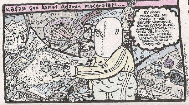 Kafası çok rahat adamın...