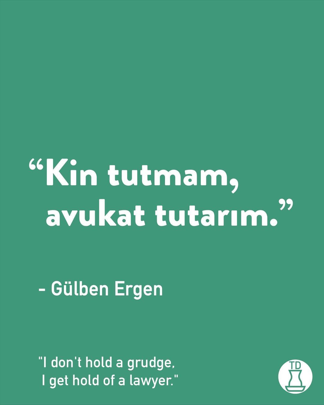 Günün alıntısı 😂 Bu yazıyı...