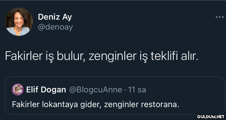 Deniz Ay @denoay Fakirler...