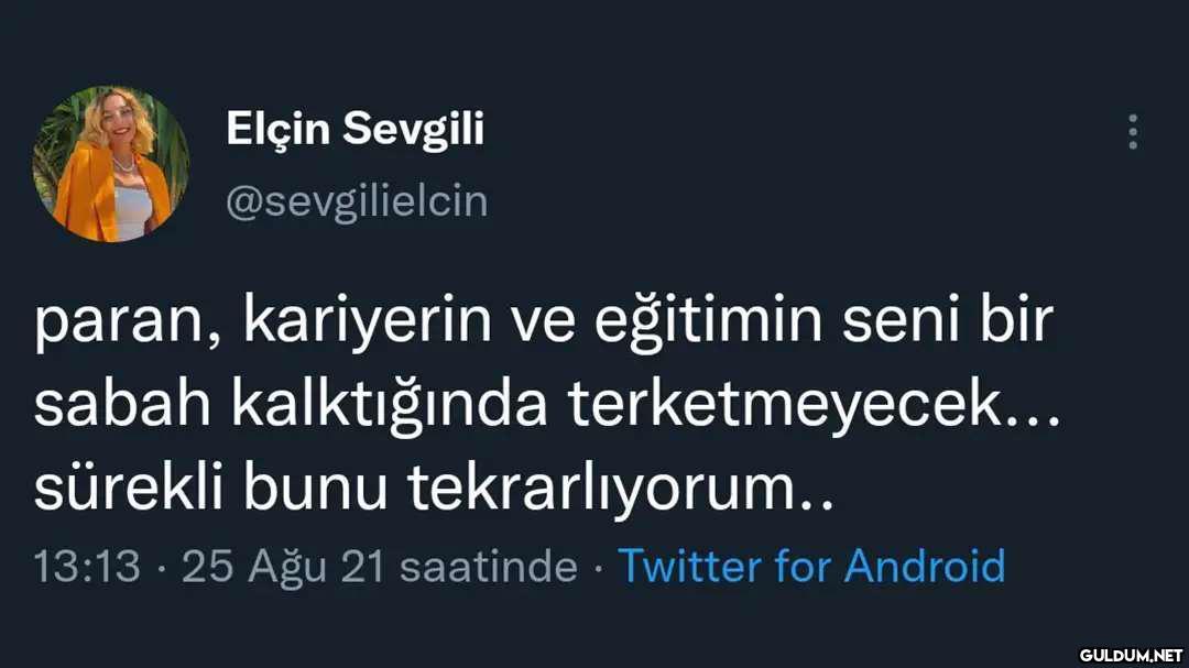 Elçin Sevgili...
