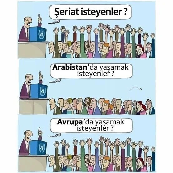 Şeriat isteyenler ?...