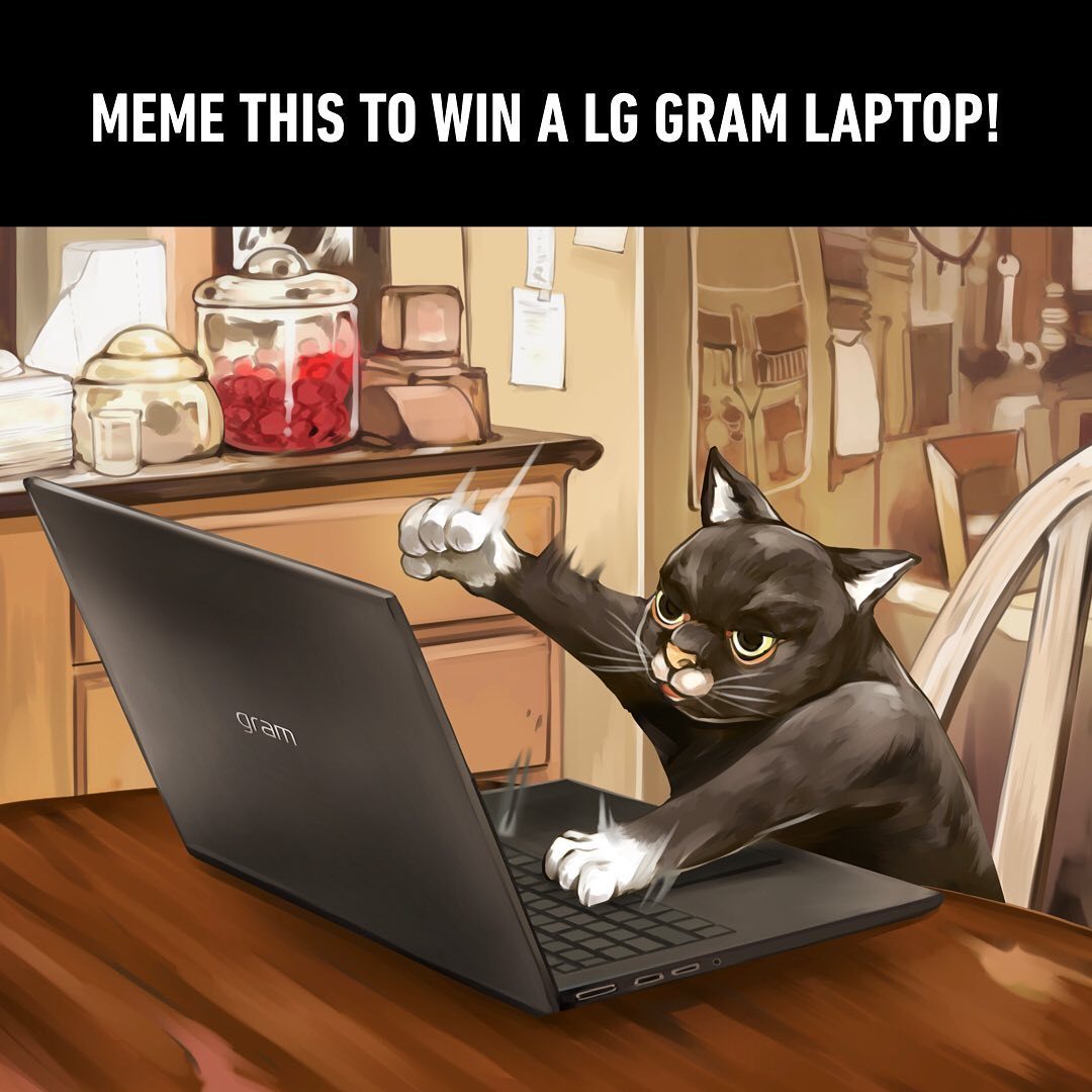 Make a meme to win a LG...