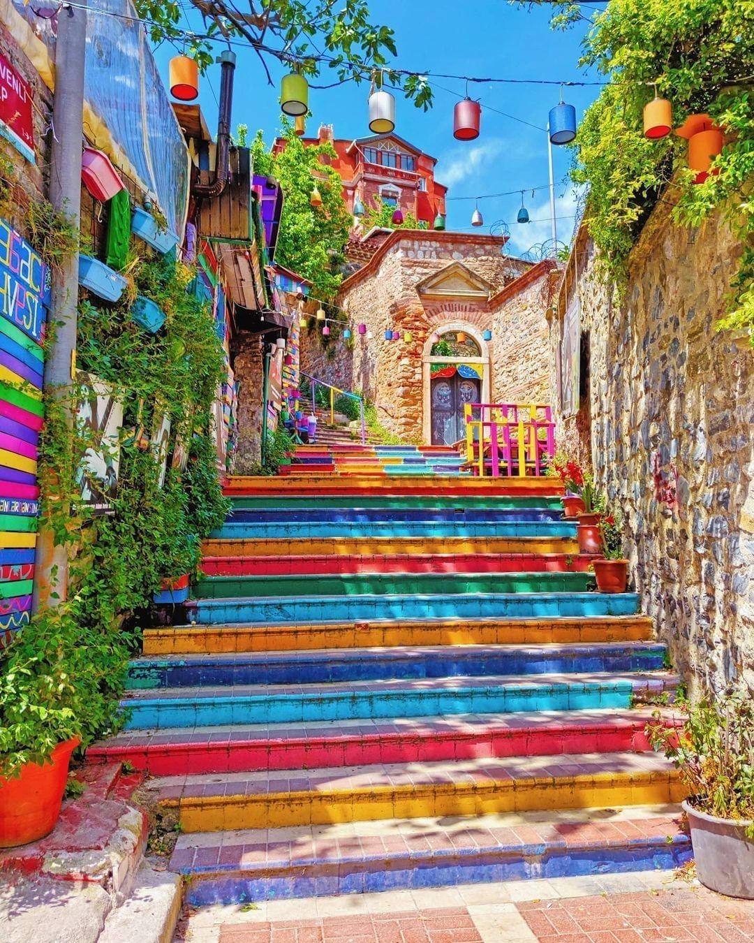 Colourful streets 🌈 Follow...