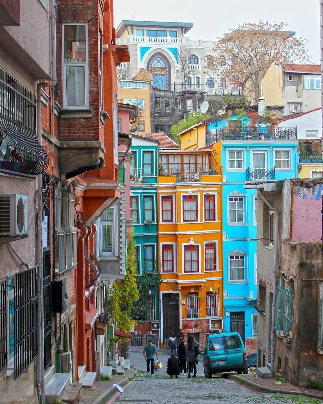 Colourful streets 🌈 Follow...