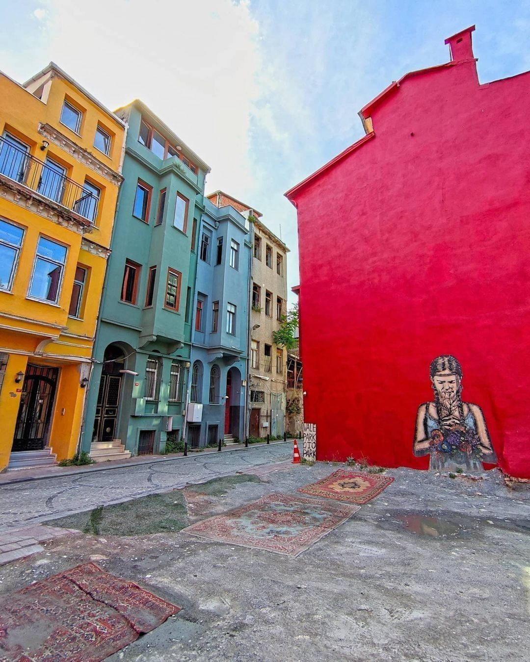 Colourful streets 🌈 Follow...