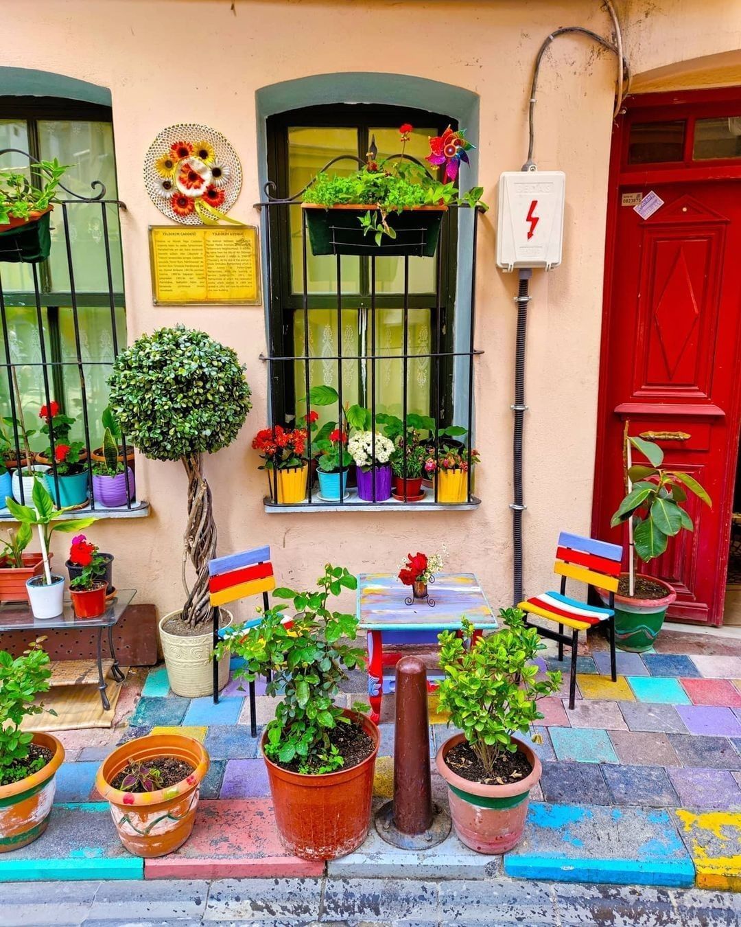 Colourful streets 🌈 Follow...