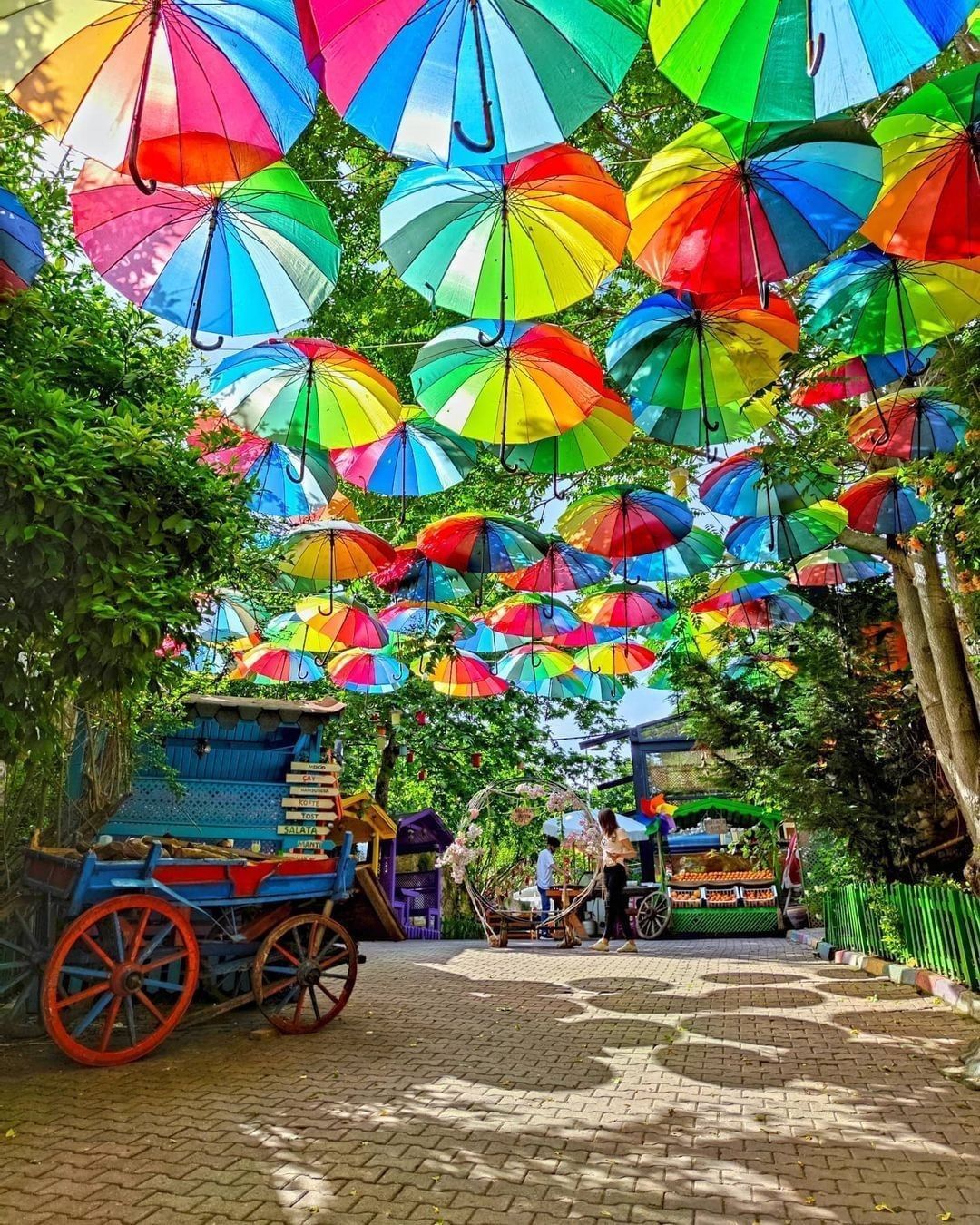 Colourful streets 🌈 Follow...