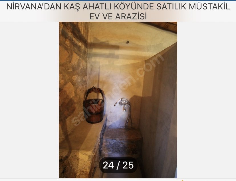 Kaş'ta satılık bir...