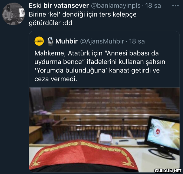 Eski bir vatansever...