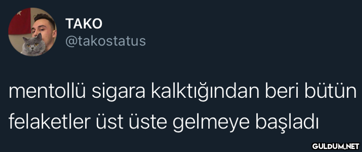 ТАКО @takostatus mentollü...