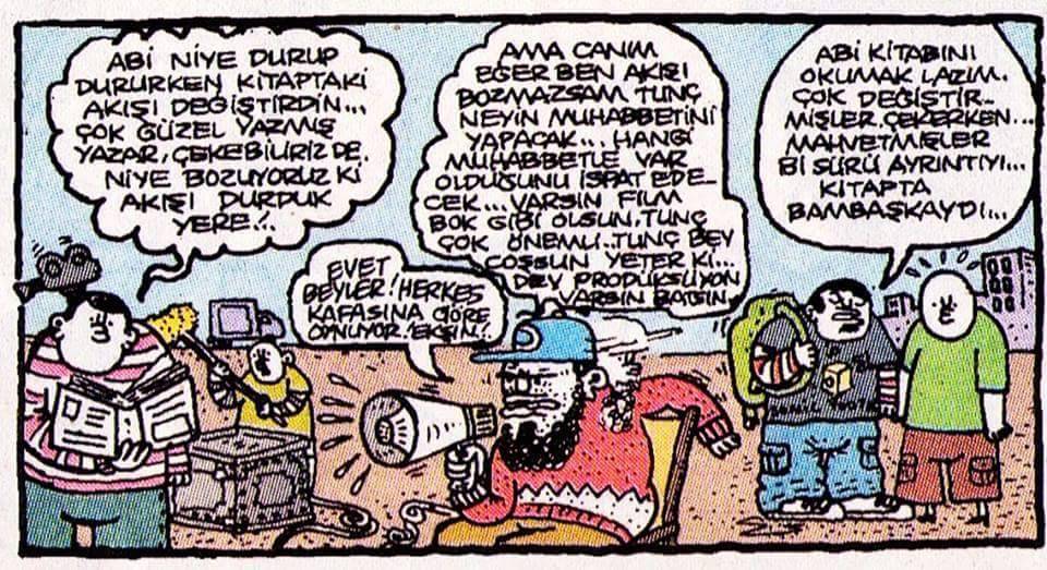 - Abi niye durup dururken...