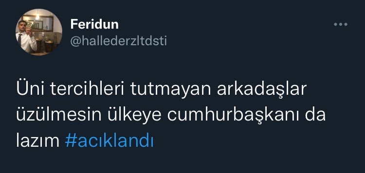 Feridun @hallederzltdsti...