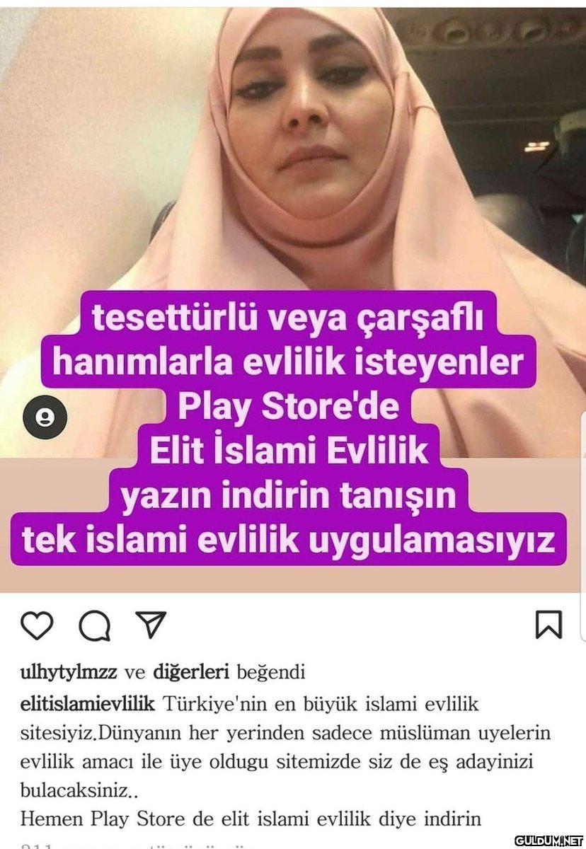tesettürlü veya çarşaflı...