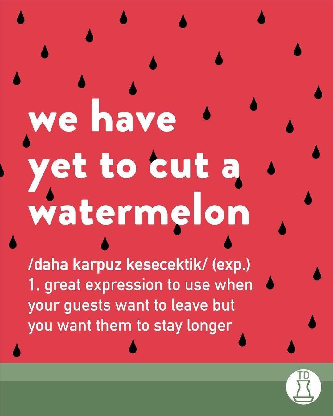 Ağustos bitti, daha karpuz...