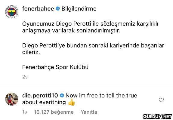 Diego Perotti: Artık...