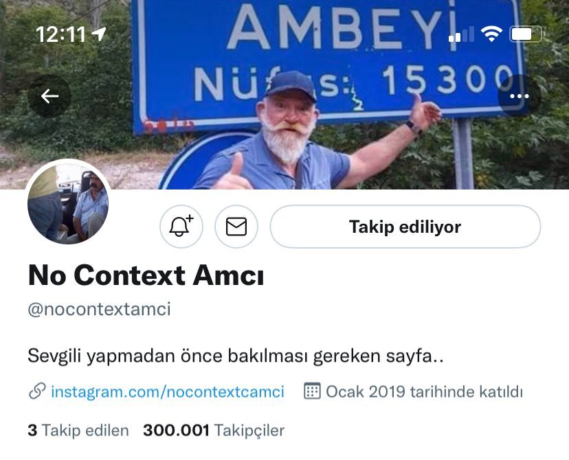 2019 yılında 0 takipçiyle...