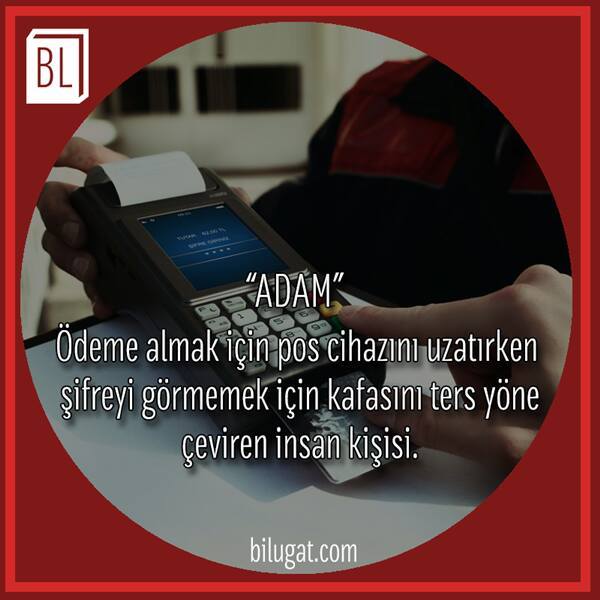 ADAM Odeme almak icin pos...