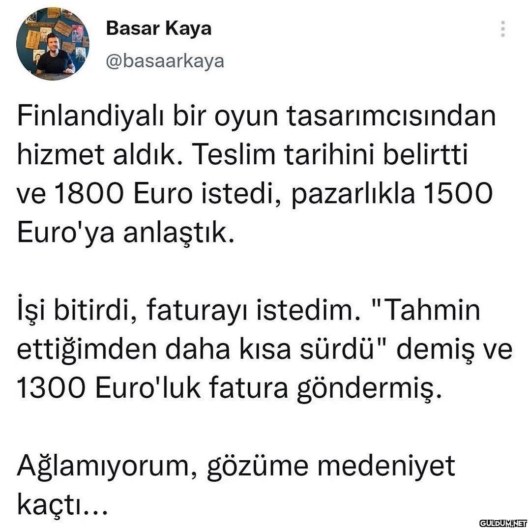 Basar Kaya @basaarkaya...