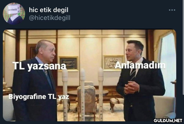 hic etik degil...