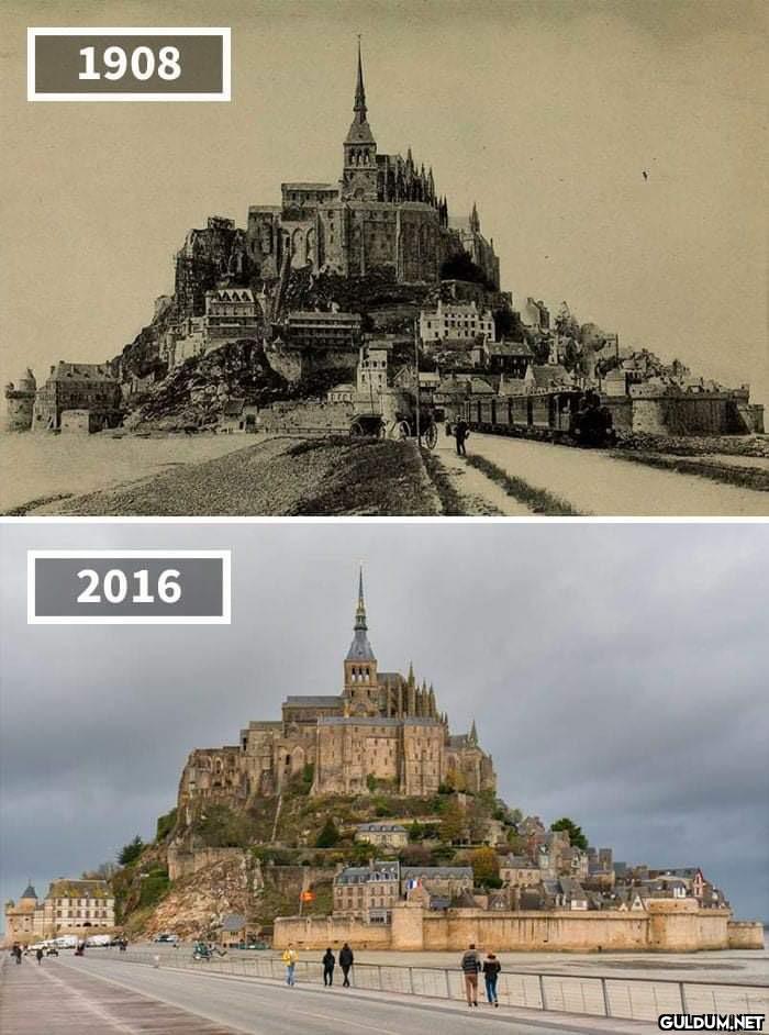 Mont Saint Michel - Fransa...