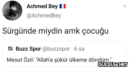 Achmed Bey I @AchmedBey...