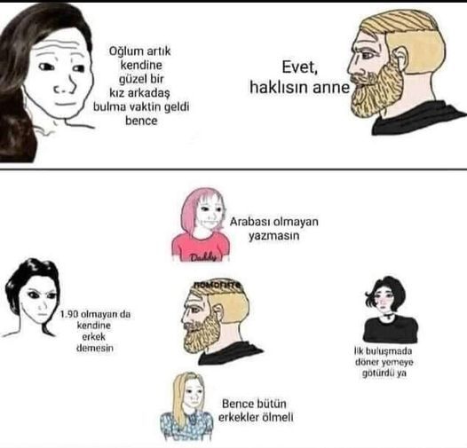 Oğlum artık kendine güzel...