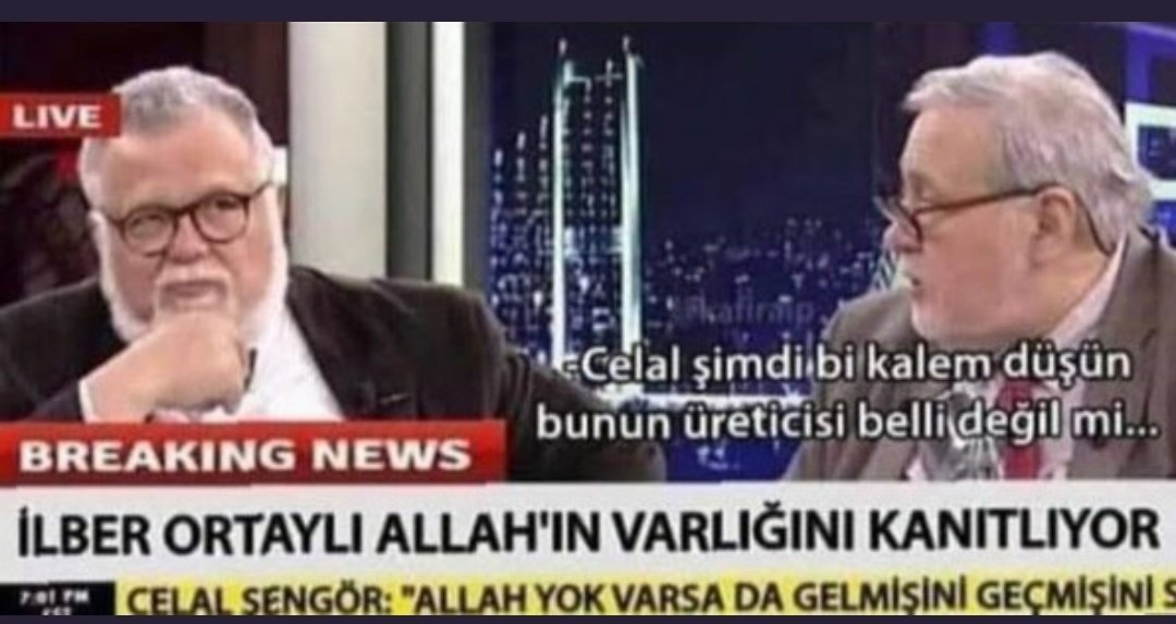 LIVE Celal şimdi bi kalem...