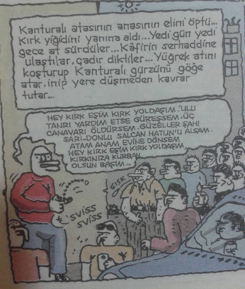 - Kanturalı atasının...