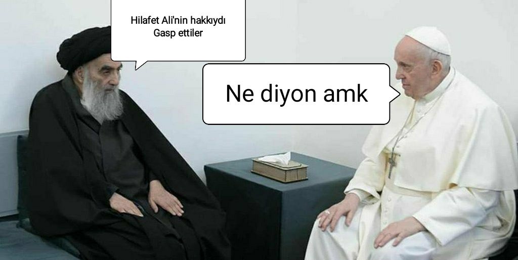 Hilafet Ali'nin hakkıydı...