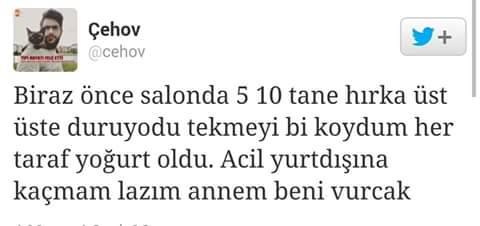 Biraz önce salonda 5 10...