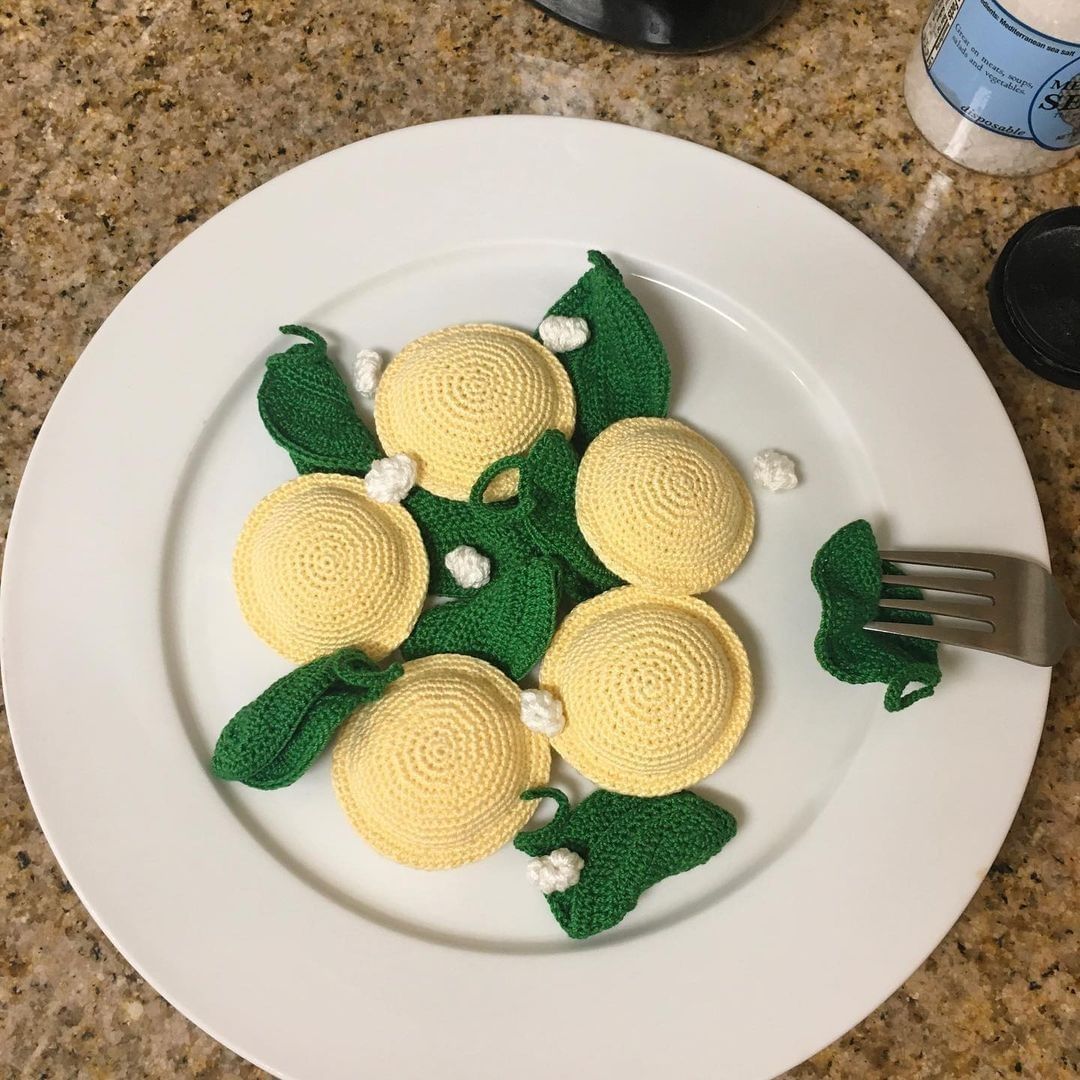 Crochet pasta😋 by...