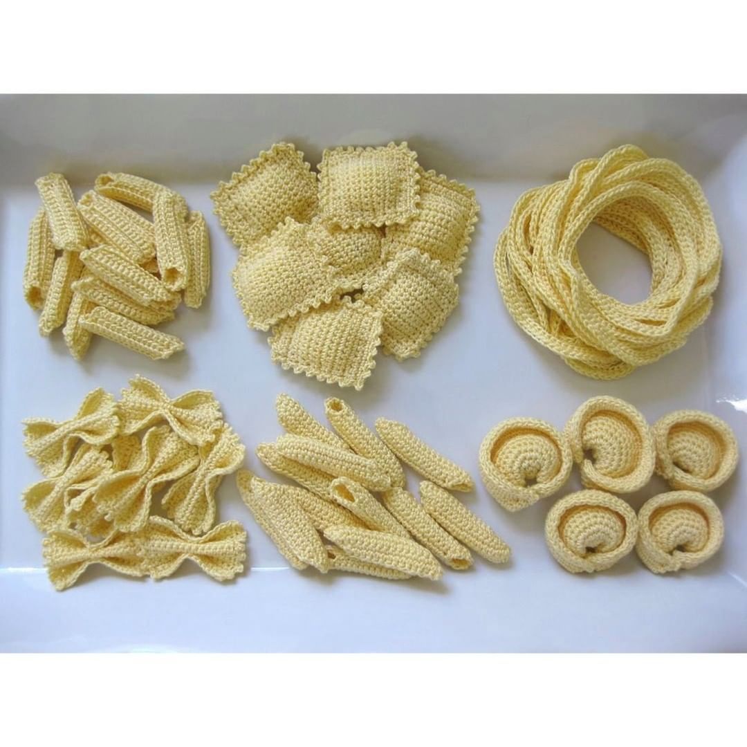 Crochet pasta😋 by...