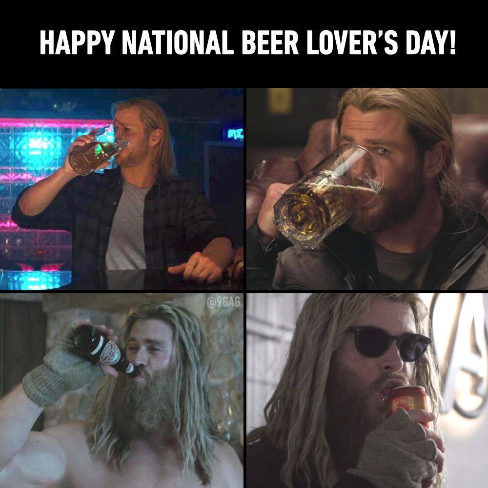 Cheers!🍻 ⠀ #beer #thor...