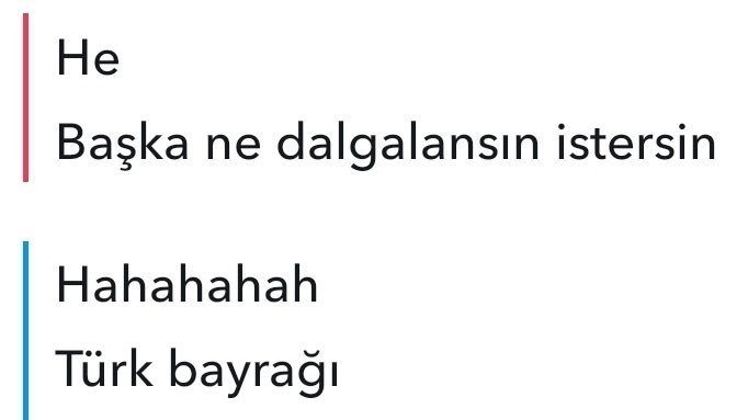 Не Başka ne dalgalansın...
