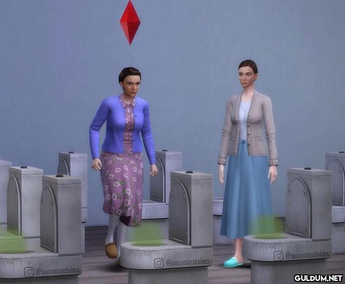 Ünlü isimlerin Sims...